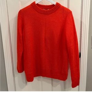 Red sweater!